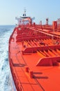 Tanker crude oil carrier ship Royalty Free Stock Photo
