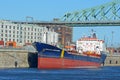Tanker ship Thalassa Desgagnes in Montreal, Canada