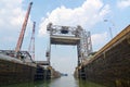 Tanker Ship Waiting to Enter the St. Lambert Lock Royalty Free Stock Photo