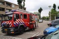 Tanker sprayer of the fire Brigade Nieuwerkerk aan den IJssel