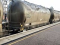 Tanker train car