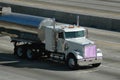 Tanker Truck on Freeway Royalty Free Stock Photo
