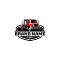 tanker truck logo vector Royalty Free Stock Photo