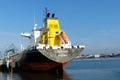 Tankership in operations at the Oil Terminal