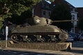 Tankmonument, M4A1 Sherman in La Roche-en-Ardenne