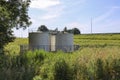 Tanks with diesel for the Abraham Kroes pumping station in Moordrecht, both a polder and storage pumping station for the