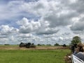 Tanks on display at The Armourgeddon Military Museum. Husbands Bosworth, Lutterworth UK. June 9, 2019. Royalty Free Stock Photo