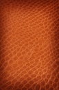 Tanned crackled leather Royalty Free Stock Photo