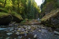 Tanner Creek and Wahclella Waterfalls in Columbia River Gorge