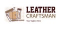 Tanner or leather craftsman logo template. Leather craft handmade market vector design. ÃÂ¡oncept for workshop repair or