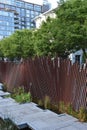 Tanner Springs Park in Portland, Oregon