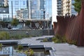 Tanner Springs Park in Portland, Oregon