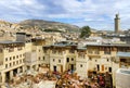 Tanneries of Fes, Morocco, Africa