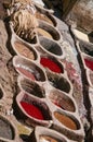 A tannery in Fes, Morocco