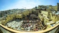 Tannery In Fez Medina in Morocco Royalty Free Stock Photo