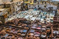 Tannery in Fez, Morocco