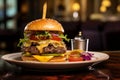 Iconic Culinary Pair: Fresh Cheeseburger & Crispy Fries