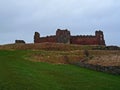 Scotland: Tantallon- the castle of Tristan and Isolde Royalty Free Stock Photo
