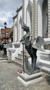 Tantima Bird sculpture guarding Viharn Yod in Wat Phra Kaew