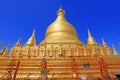 Tantkyitaung Pagoda, Tantkyi Hill, Myanmar Royalty Free Stock Photo