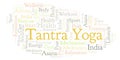 Tantra Yoga word cloud.