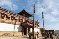 Tantric buddhists school in qinghai kumbum monastery Royalty Free Stock Photo