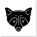 Tanuki glyph icon