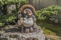 Tanuki Statue At The Tenryuji Temple Kyoto Japan Royalty Free Stock Photo