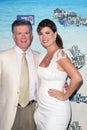 Tanya Callau,Alan Thicke Royalty Free Stock Photo