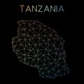 Tanzania, United Republic of network map.