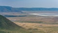 Tanzania, view of the Ngorongoro crater