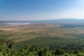 Tanzania, view of the Ngorongoro crater