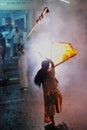 Taoist Devotee at the Nine Emperor Gods Festival Royalty Free Stock Photo