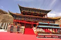 Taoist temple in tibet,china