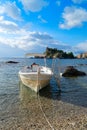 Taormina beach, Sicily Italy Royalty Free Stock Photo