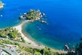 Taormina beach, Sicily Italy Royalty Free Stock Photo