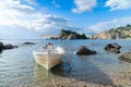 Taormina beach, Sicily Italy Royalty Free Stock Photo