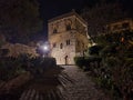 Taormina cer, romantic city in Sicily Royalty Free Stock Photo