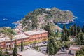 Taormina city on Sicily Island