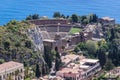 Taormina city on Sicily Island