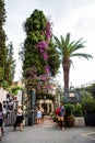 Taormina entrance to the ancient Greek theater, Italy Royalty Free Stock Photo