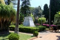 Taormina gardens Royalty Free Stock Photo