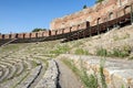 Taormina Greek Theatre, Sicily, Italy Royalty Free Stock Photo