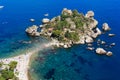 Taormina Isola Bella islet, Sicily Royalty Free Stock Photo