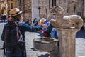 Fountain in Taormina