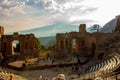 Taormina, Sicily, Greek theater.08/08/2018