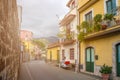 Taormina, Sicily - Typical italian romantic street of Taormina