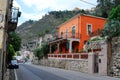 Taormina street in Sicily