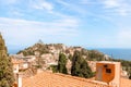 Taormina view over the houses
