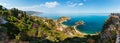 Taormina view from up, Sicily Royalty Free Stock Photo